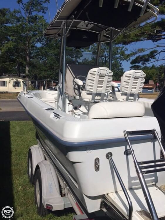 SOLD Triumph 215 Center Console boat in Traverse City, MI 116545