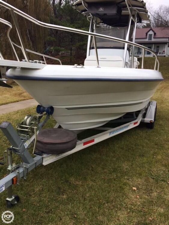 SOLD Triumph 215 Center Console boat in Traverse City, MI 116545