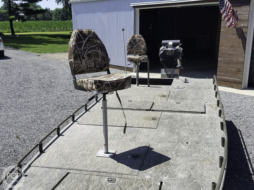 Sold Gator Trax Gator Hide 4 Man Boat in Orland, IN 180487 Pop Sells